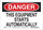 Brady B-563 High Density Polypropylene Rectangle White Equipment Safety Sign - 10 in Width x 7 in Height - 116152