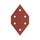 Porter Cable Diamond-Shaped Hook & Loop Disc 15799 - Aluminum Oxide - 220