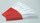 3M Diamond Grade 983-326 ES Red / White Reflective Tape - 2 in Width x 12 in Length - 0.014 to 0.018 in Thick - 31019