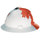 MSA Hard Hat V-Gard 10082234 - Red/White - 26411