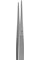 Excelta Forceps - Stainless Steel Straight Serrated Point Tip - 0.035 in Tip Width - 6.375 in Length - JS-4