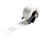 Brady PTL-64-427 Die-Cut Printer Label Roll - 1 in x 3.375 in - Vinyl - Clear / White - B-427 - 18826