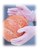 PIP Ambi-dex 64-346PF Clear Large Powder Free Disposable Gloves - Food Grade - Smooth Finish - 64-346PF/L