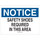 Brady B-120 Fiberglass Reinforced Polyester Rectangle White PPE Sign - 14 in Width x 10 in Height - 69487