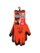 Global Glove Ice Gripster 378INT Black/Orange XL Cold Condition Gloves - Latex Foam Palm & Fingers Coating - 378INT XL