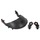 Jackson Safety HHIS Slotted Cap Adapter 38425 - Size Fit-All - Black/Red - 60387
