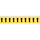 Brady 3430-ARO Arrow Marking Label - 7/8 in x 1 1/2 in - Vinyl Cloth - Black on Yellow - B-498 - 34339