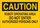 Brady B-401 Polystyrene Rectangle Yellow Equipment Safety Sign - 10 in Width x 7 in Height - 22069