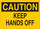 Brady B-401 Polystyrene Rectangle Yellow Equipment Safety Sign - 10 in Width x 7 in Height - 22903