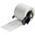 Brady PTL-29-427 Die-Cut Printer Label Roll - 0.5 in x 1 1/2 in - Vinyl - Clear / White - B-427 - 18415