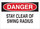 Brady B-302 Polyester Rectangle White Equipment Safety Sign - 14 in Width x 10 in Height - Laminated - 60575