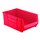 Akro-Mils Akrobin 300 lb Red Industrial Grade Polymer Stacking Storage Bin - 29 1/4 in Length - 18 3/8 in Width - 12 in Height - 1 Compartments - 30290 RED