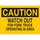 Brady B-120 Fiberglass Reinforced Polyester Rectangle Yellow Truck & Forklift Warehouse Traffic Sign - 20 in Width x 14 in Height - 74442