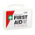 PIP White First Aid Kit - Plastic Case Construction - 616314-25854