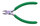 Xcelite by Weller Round Diagonal Semi-Flush Cutting Plier - 4 in Length - Foam Cushion Grip - MS54VN