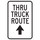 Brady B-302 Polyester Rectangle White Stop Signs, Traffic Control Signs & Banners Sign - 12 in Width x 18 in Height - Laminated - 124478
