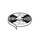 Brady Stainless Steel Black on White Sign Mounting Straps - 100 in Length x 3/4 in Width - 56694