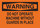 Brady B-302 Polyester Rectangle Orange Equipment Safety Sign - 10 in Width x 7 in Height - Laminated - 88245