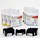 3M 58458 Printer Label Cartridge - 3/8 in x 18 ft - Vinyl - Black on White