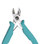 Excelta Five Star 7242E Flush Cutting Plier - Carbon Steel - 5 in - EXCELTA 7242E