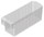 Akro-Mils Akrodrawer 15 lb Clear Polystyrene Shelf Storage Bin - 11 5/8 in Length - 3 3/4 in Width - 4 5/8 in Height - 1 Compartments - 31142CRY