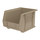 Akro-Mils Akrobin Earthsaver 50 lb Sandstone Hanging / Stacking Storage Bin - 10 3/4 in Length - 8 1/4 in Width - 7 in Height - 1 Compartments - 30239RECY SANDSTONE
