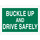 Brady B-120 Fiberglass Reinforced Polyester Rectangle Green Stop Signs, Traffic Control Signs & Banners Sign - 20 in Width x 14 in Height - 70230