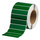 Brady THTEP-174-593-.5GN Die-Cut Printer Label Roll - 4 in x 1 in - Polyester - Green - B-593 - 57180