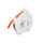 Brady 76638 Printer Label Roll - 0.5 in x 100 ft - Polyester - Orange - B-569