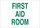 Brady B-401 Polystyrene Rectangle White First Aid Sign - 14 in Width x 10 in Height - 22673