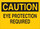 Brady B-401 Polystyrene Rectangle Yellow PPE Sign - 10 in Width x 7 in Height - 22399