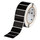 Brady THTEP173-593-.25BK Die-Cut Printer Label Roll - 2 in x 1 in - Polyester - Black - B-593 - 80224