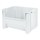 Akro-Mils Stak-N-Store 75 lb White Industrial Grade Polymer Stacking Storage Bin - 15 1/4 in Length - 19 7/8 in Width - 12 7/16 in Height - 1 Compartments - 13017 WHITE
