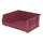 Akro-Mils Akrobin 75 lb Berry Industrial Grade Polymer Hanging / Stacking Storage Bin - 14 3/4 in Length - 16 1/2 in Width - 7 in Height - 1 Compartments - 30250 BERRY