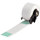 Brady PTL-23-427-GR Die-Cut Printer Label Roll - 1 in x 4 in - Vinyl - Clear / Green - B-427 - 18521