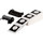Brady PTLEP-169-593-BK Die-Cut Printer Label Roll - 1.8 in x 1.8 in - Polyester - Black - B-593 - 89904