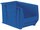 Akro-Mils Akrobin 200 lb Blue Industrial Grade Polymer Stacking Storage Bin - 20 in Length - 12 3/8 in Width - 12 in Height - 1 Compartments - 30282 BLUE