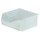 Akro-Mils Akrobin 50 lb Clear Industrial Grade Polymer Hanging / Stacking Storage Bin - 10 7/8 in Length - 11 in Width - 5 in Height - 1 Compartments - 30235SCLAR