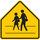 Brady B-959 Aluminum Pentagon Yellow Stop Signs, Traffic Control Signs & Banners Sign - 24 in Width x 24 in Height - 94222
