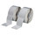 Brady THTEP-178-593-.5SL Die-Cut Printer Label Roll - 3 in x 3 1/2 in - Polyester - Silver - B-593 - 89587