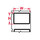 Brady CL-1429-619-BK Die-Cut Printer Label Roll - 2 in x 1 in - Polyester - White - B-619 - 32742