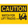 Brady B-401 Polystyrene Rectangle Yellow Truck & Forklift Warehouse Traffic Sign - 14 in Width x 10 in Height - 25906