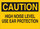 Brady B-401 Polystyrene Rectangle Yellow PPE Sign - 10 in Width x 7 in Height - 25474
