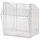 Akro-Mils Tiltview 30 lb Gray Polystyrene Shelf Storage Bin - 7 7/8 in Length - 23 5/8 in Width - 9 7/16 in Height - 1 Compartments - 06703