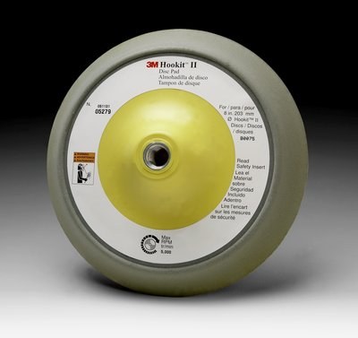 3M(TM) Hookit(TM) II Disc Pad 05279, 8 in x 1 in 5/8-11 Internal, 1 per case