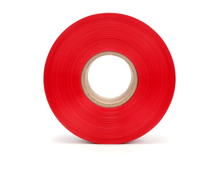Only roll. Скотч 250м. Скотч мешок. 20-Т5- 2025+nrs040 (Red 3.2 mm).