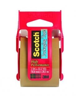 3M Scotch 143 Brown Standard Packaging Tape - 2 in Width, 800 in Length x 3.1 mil Thick - 64205
