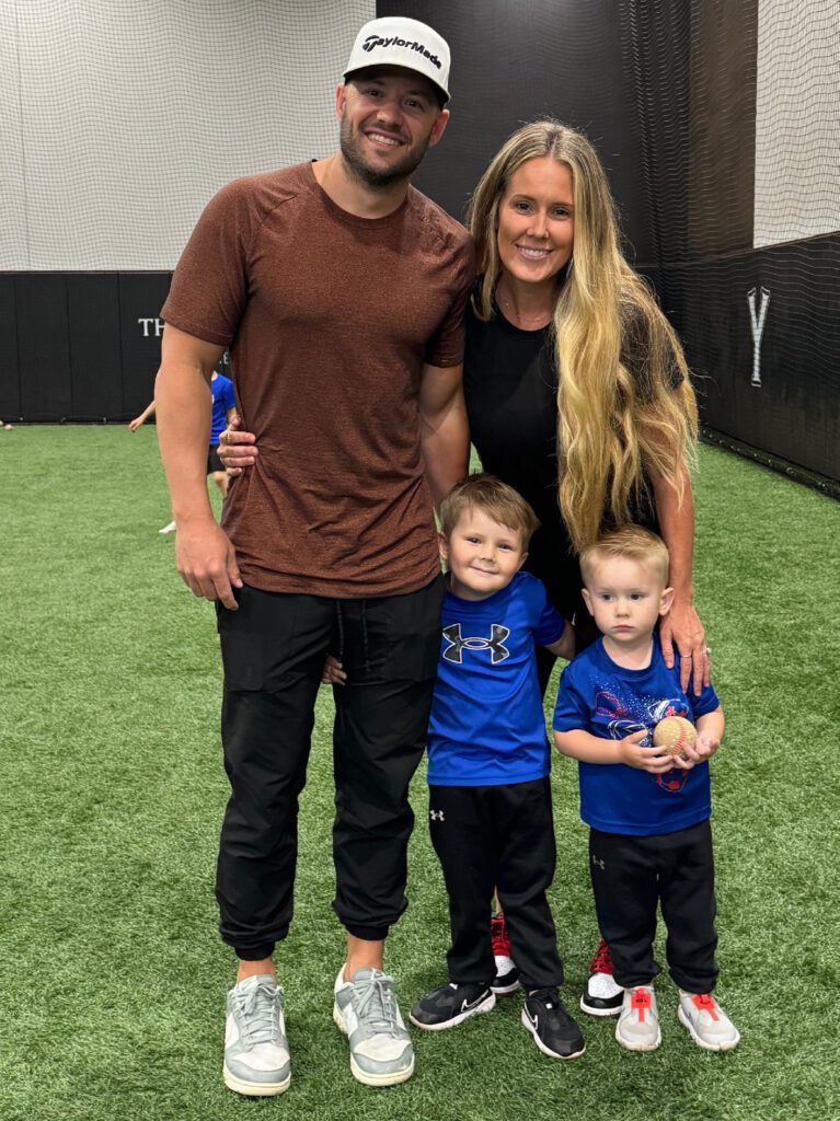 Key Account Manager Sean Kaple spends time with his family.